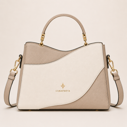 The Luna Two-Tone Satchel