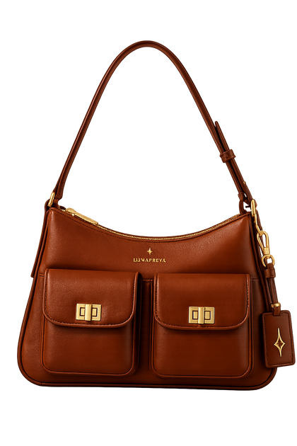 The Luna Pocket Shoulder Bag