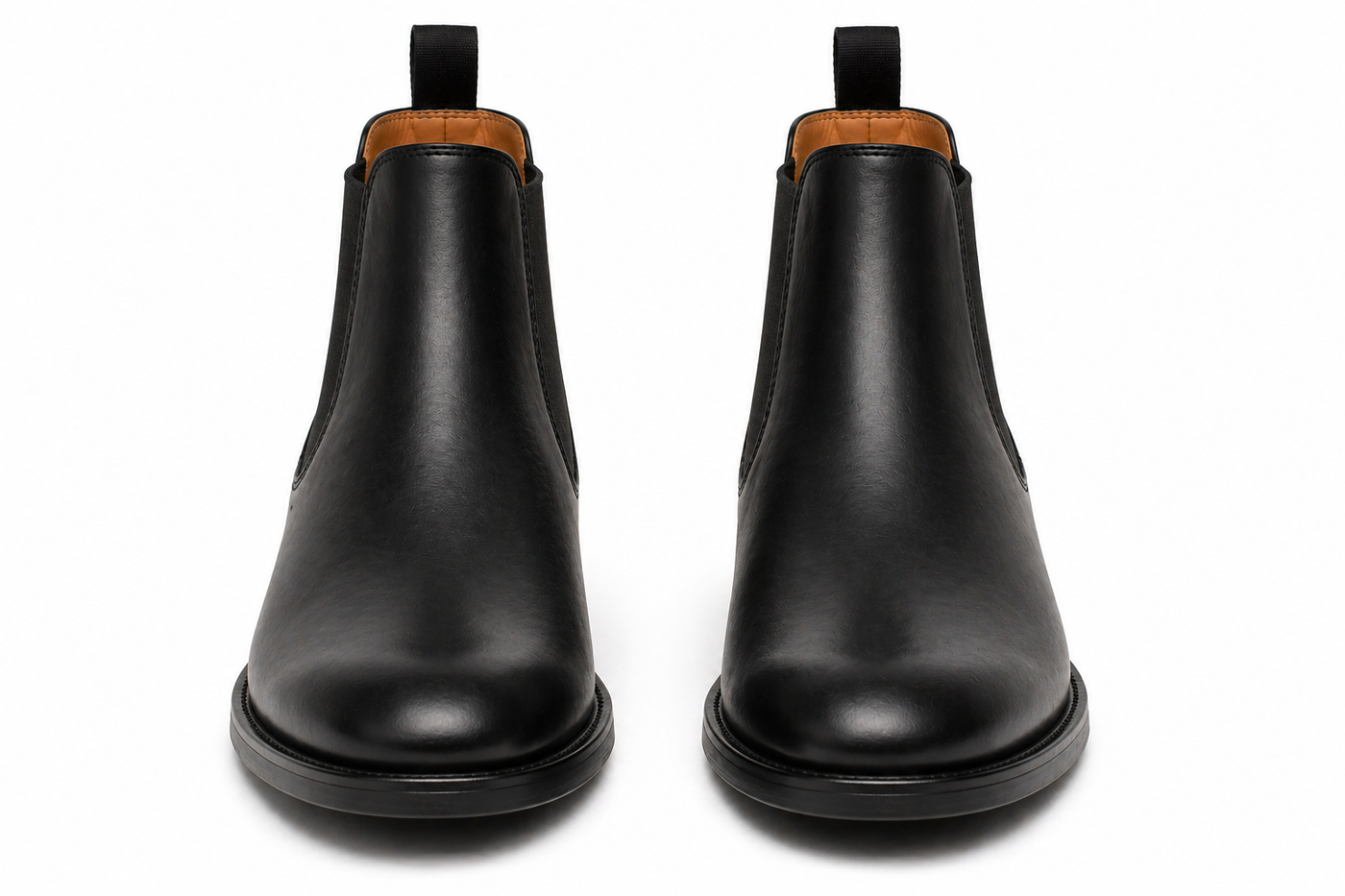 Black Leather Classic Chelsea Boots