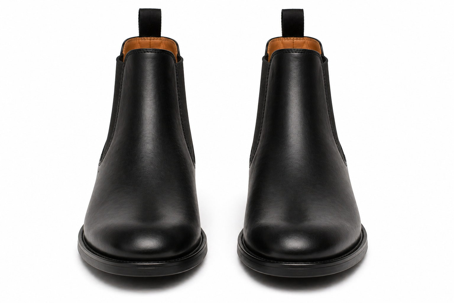 Black Leather Classic Chelsea Boots