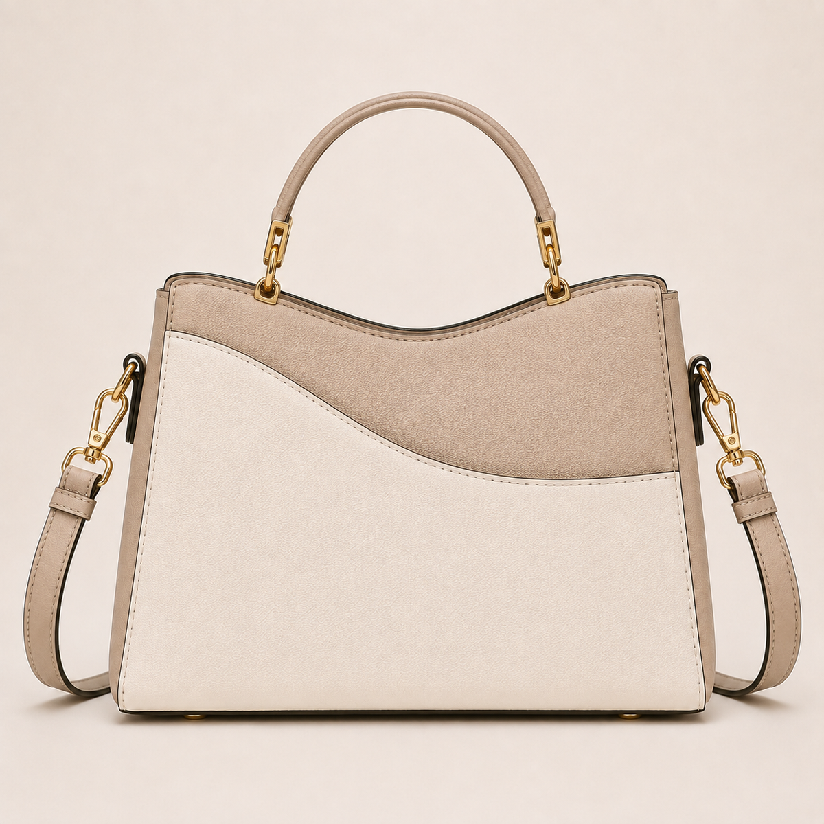 The Luna Two-Tone Satchel