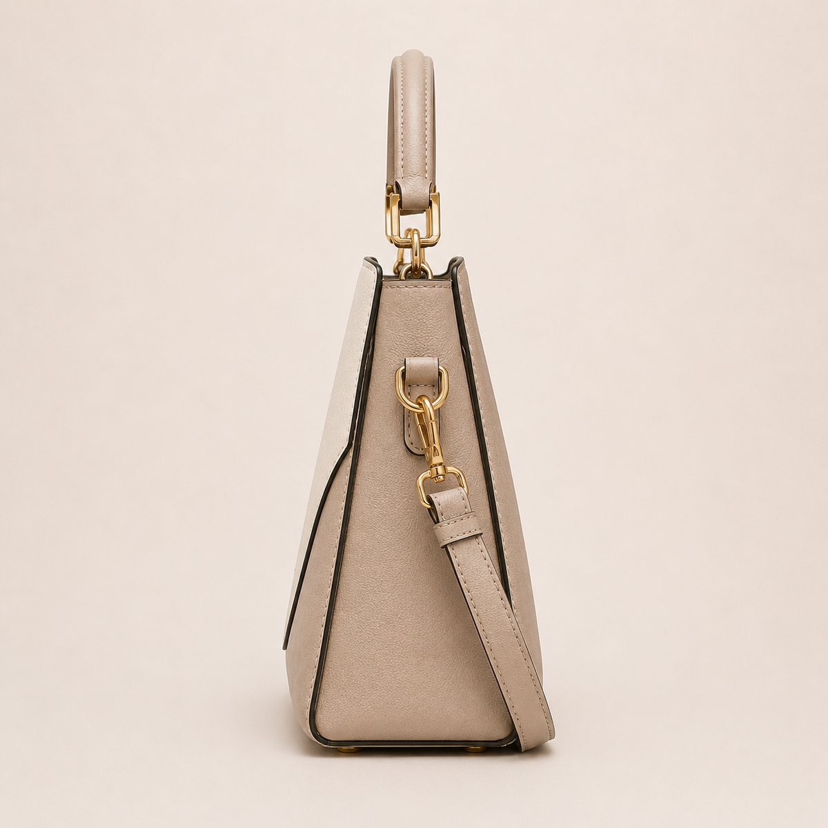 The Luna Two-Tone Satchel
