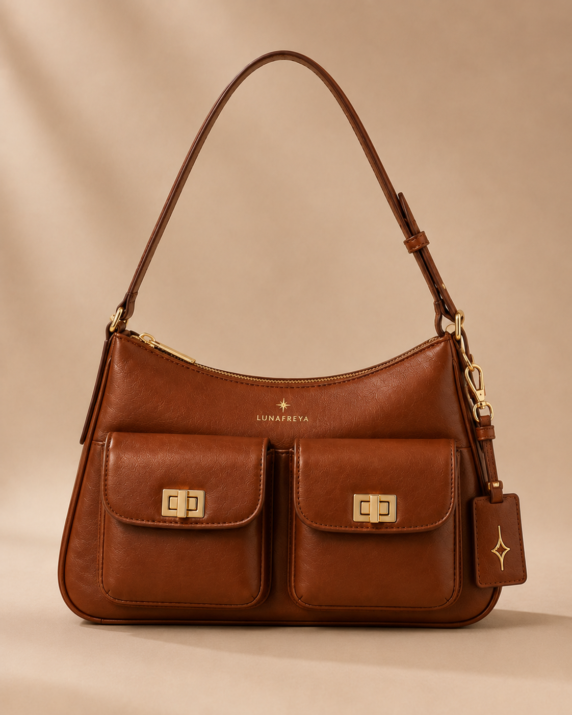 The Luna Pocket Shoulder Bag