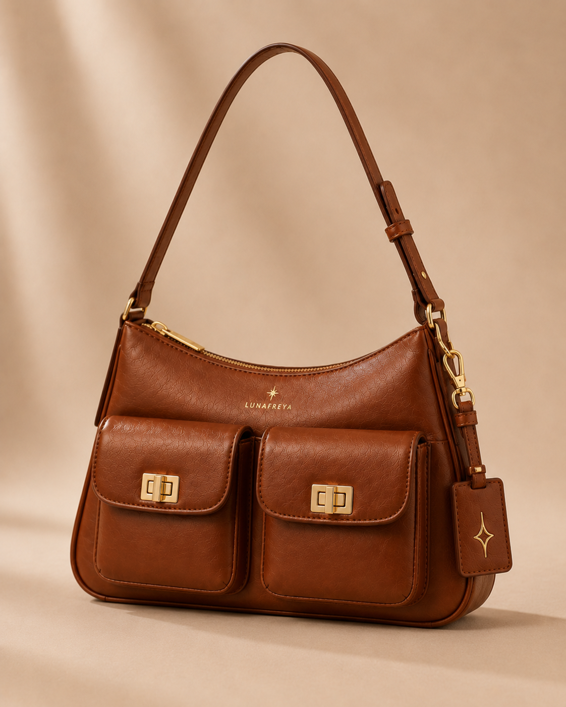 The Luna Pocket Shoulder Bag