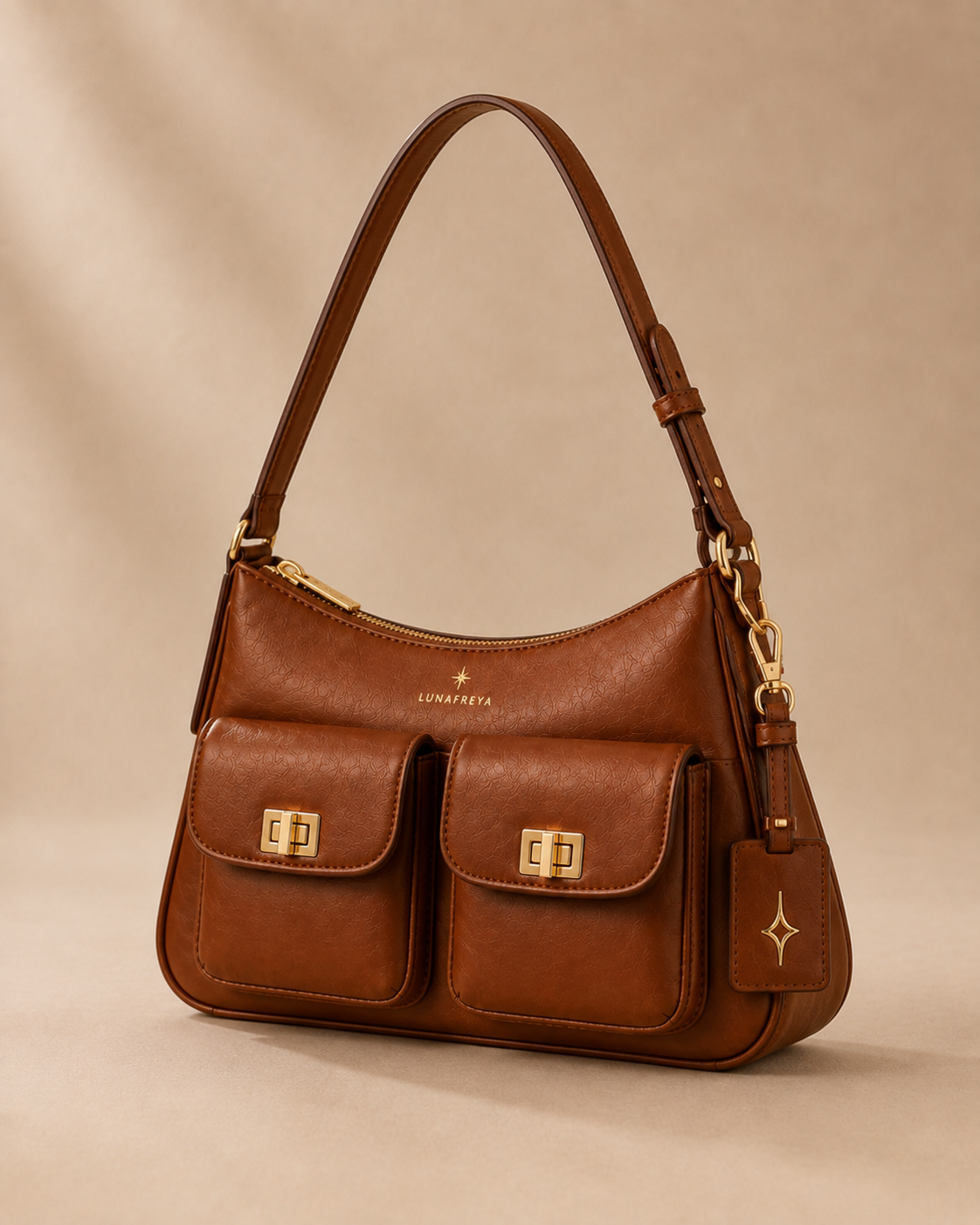 The Luna Pocket Shoulder Bag