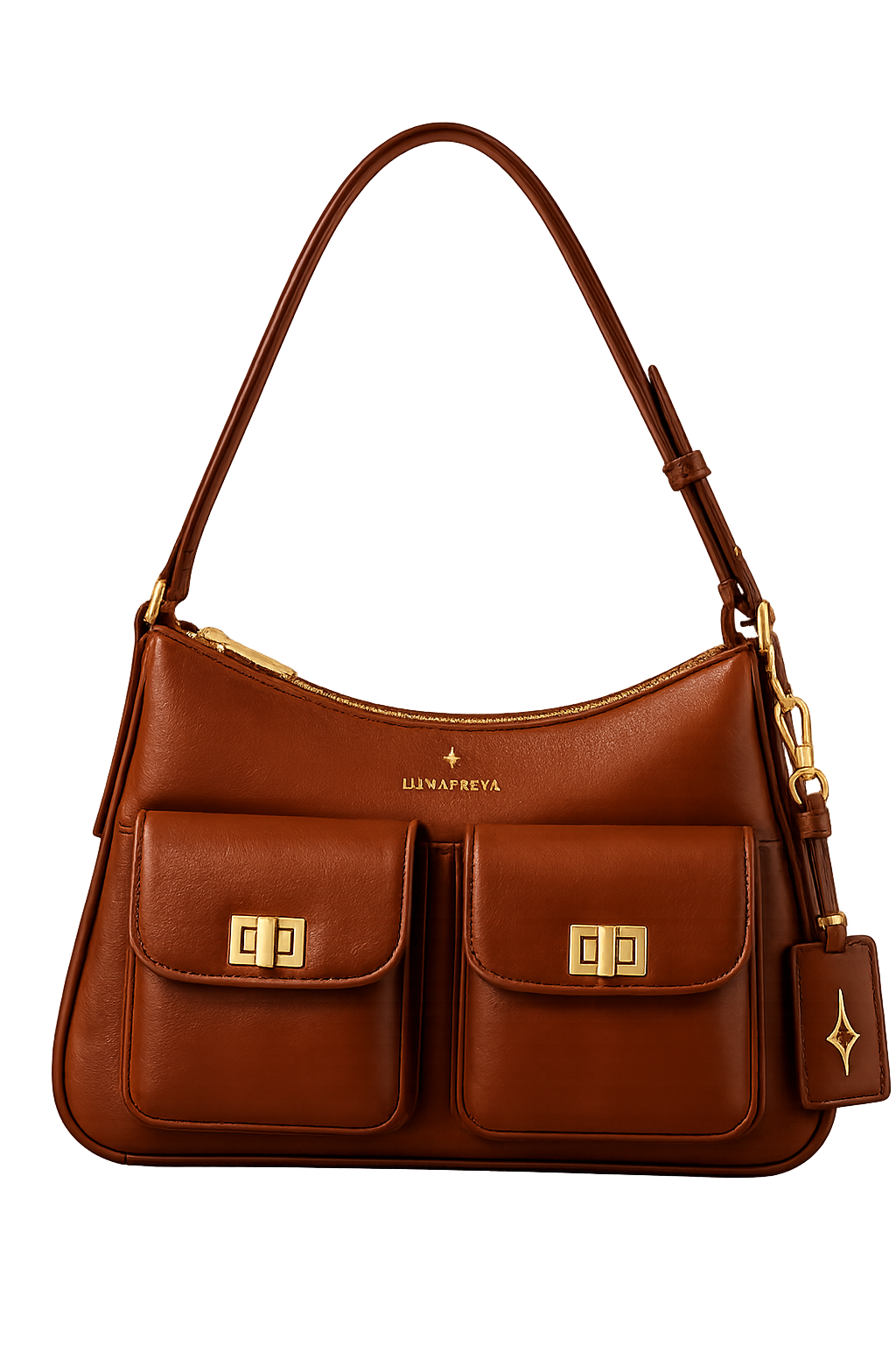 The Luna Pocket Shoulder Bag
