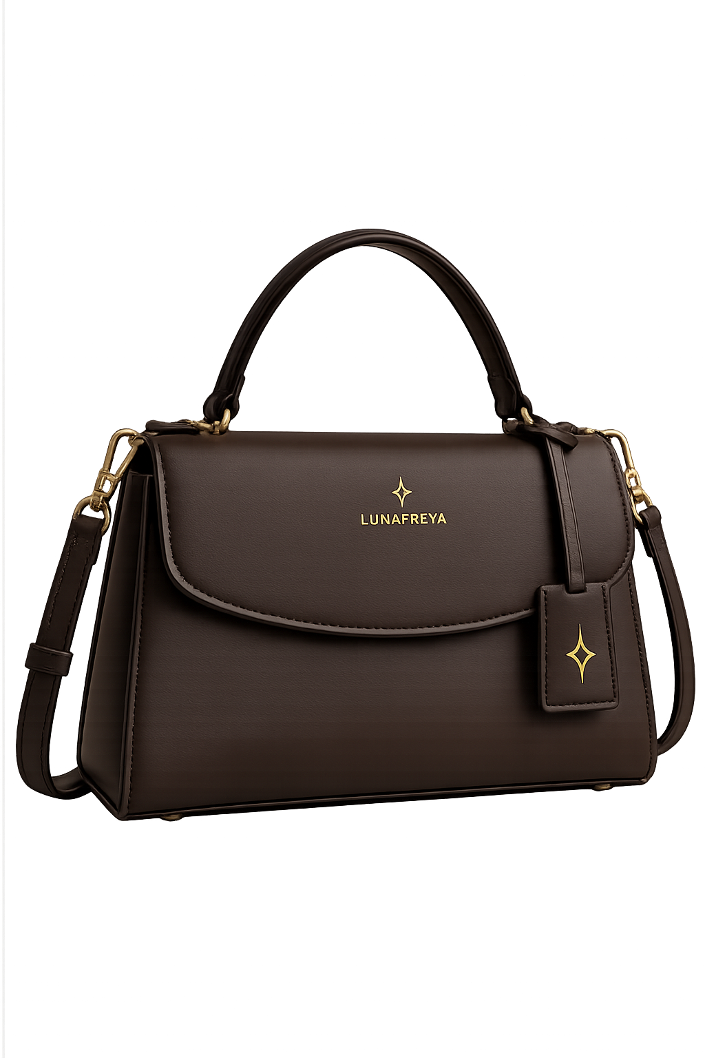 The Luna Flap Top Handle