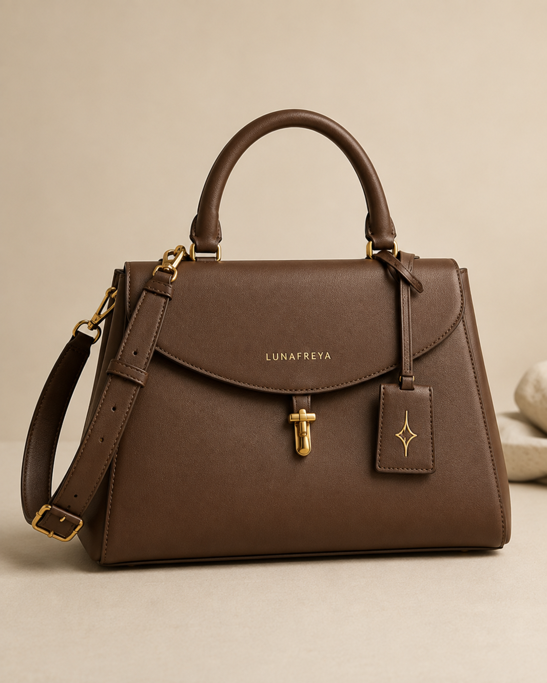 The Luna Turn-Lock Top Handle