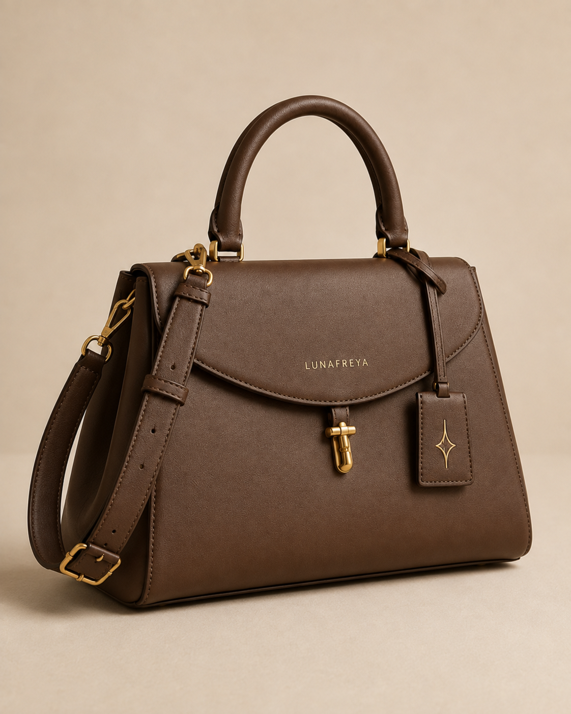 The Luna Turn-Lock Top Handle