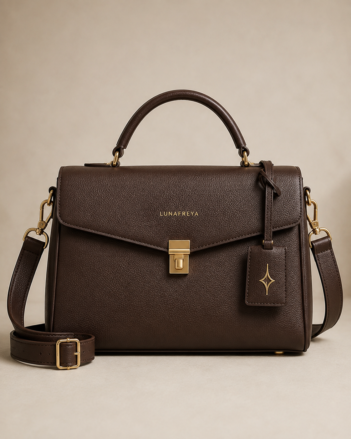 The Luna Lock Satchel