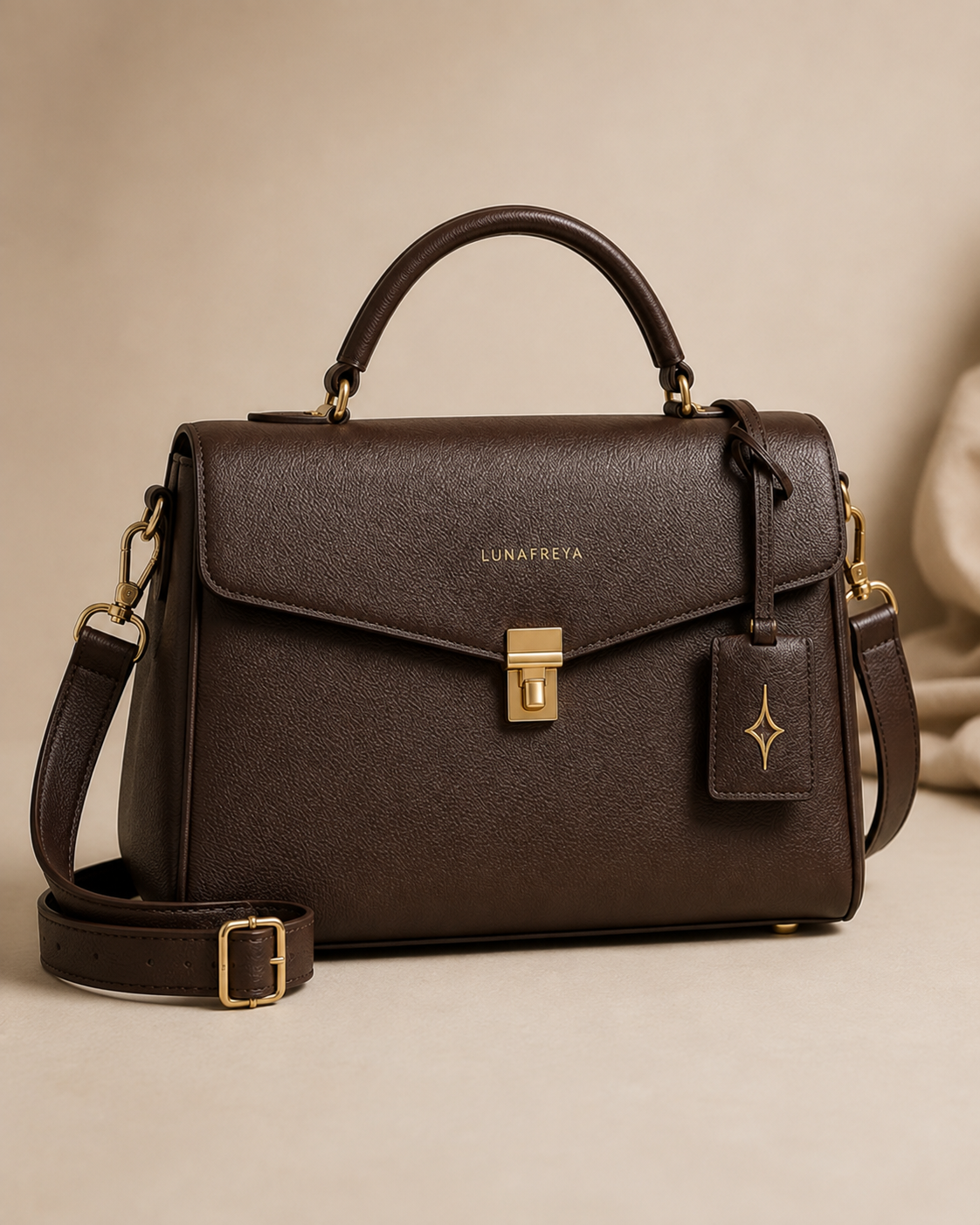 The Luna Lock Satchel