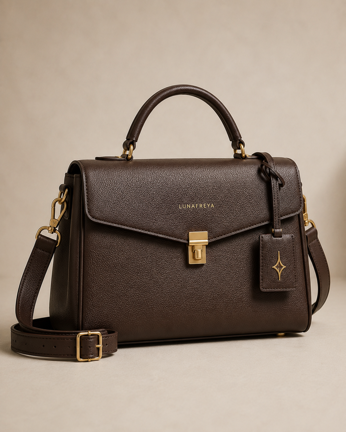 The Luna Lock Satchel